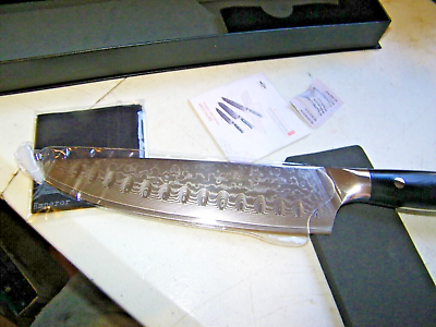 #ad Kitchen Emperor 7 inch Santoku Knife Japanese Chef KnifePremium 67 Layers NEW $99.99