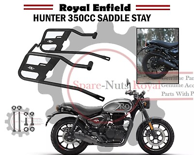#ad Black quot;Saddle Stayquot; For Royal Enfield Hunter 350 $139.62