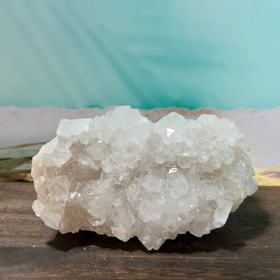 #ad Apophyllite Cluster Natural Specimen Sparkly Crystal Australian Seller AU $229.00