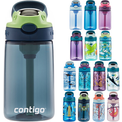 #ad Contigo Kid#x27;s 14 oz. AutoSpout Straw Water Bottle with Easy Clean Lid $17.50