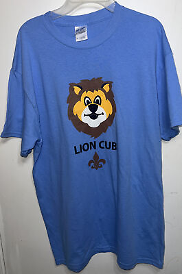 #ad Gilden Heavy Cotton Lion Cub T Shirt $19.99