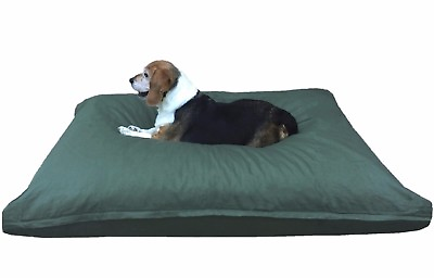 Heavy Duty Canvas Mix Memory foam Pet Bed Pillow for Medium XL Extra Large Dog $68.95