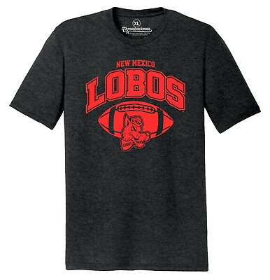 #ad The University of New Mexico Lobos quot;Classic Footballquot; Premium Tri Blend T Shirt $28.00