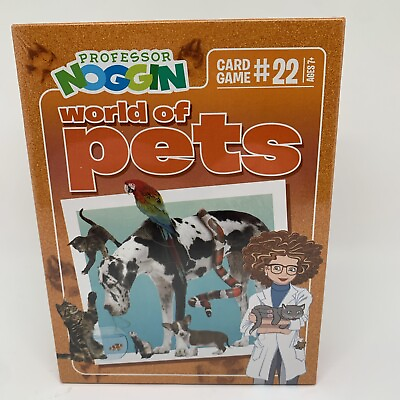 #ad NEW Outset Media Professor Noggin’s World Of Pets Game #22 $10.99