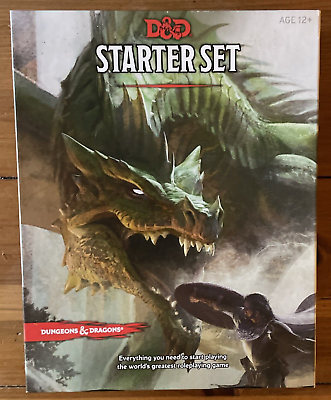 #ad Wizards of the Coast Dungeons amp; Dragons Starter Set 2014 Unused Open Box $21.99