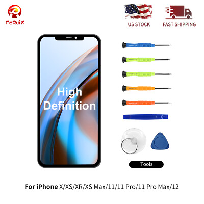 #ad For iPhone X XR Max 11 11 Pro MAX 12 LCD Display Touch Screen Replacement Tools $17.90