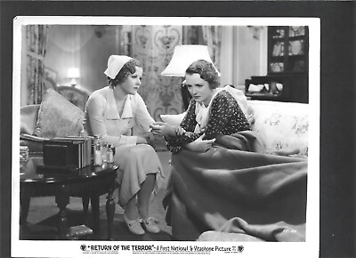 #ad ORIGINAL VINTAGE PHOTO RETURN OF THE TERROR 1934 Mary Astor Lyle Talbot Still $20.00