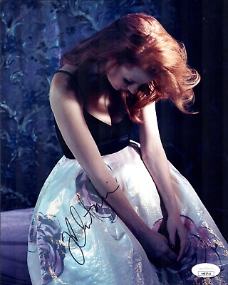 #ad JESSICA CHASTAIN Hand Signed 8X10 Photo Sexy IN PERSON Autograph JSA COA Cert $75.00