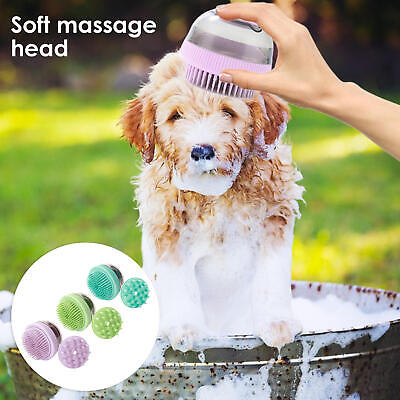 #ad Pet Grooming Brush for Dog Cats Rechargeable Shedding Brush Bathing Brush $10.29