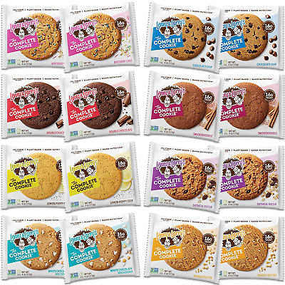 #ad Lenny amp; Larry#x27;s The Complete Cookie 8 Flavor Variety Pack Soft Baked 16g 4 of $90.15