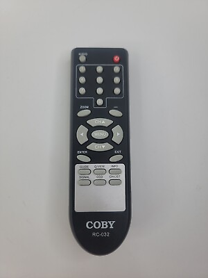 #ad Coby RC 032 Convertor Box Remote Tested And Works $8.54