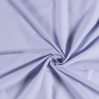 #ad Plain 100% Cotton Voile Fabric Material LIGHT LILAC $14.46