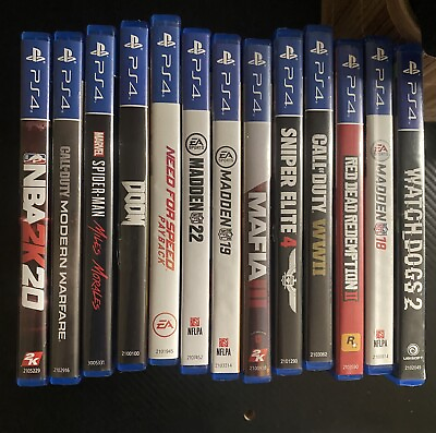 #ad #ad used ps4 games with free shipping $15.00