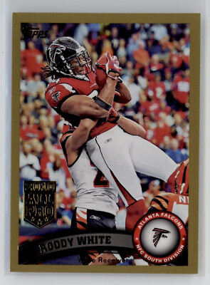 #ad 2011 Roddy White Topps All Pro Gold 1769 2011 #260 21C2173 $2.00