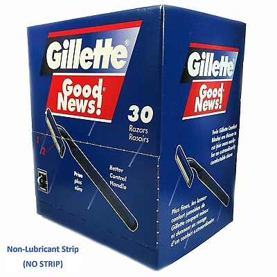 #ad Gillette Good News Disposable Razors Twin Blade Box of 30 Pieces Brand New $18.99