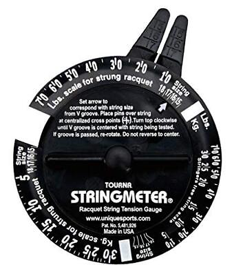 #ad Tourna String Meter String Tension Tester Black One Size $40.24