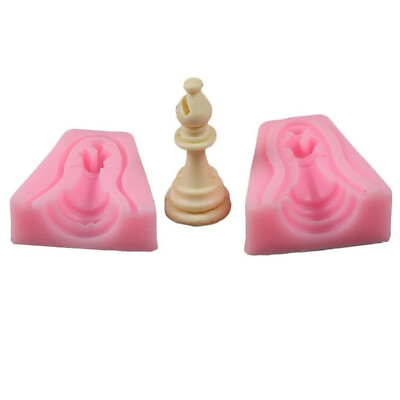 #ad Fondant Cake Chocolate Baking Mould Sugar Chess Chessman $17.17