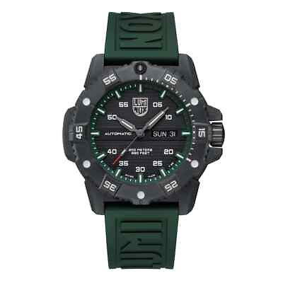#ad #ad New Luminox Master Carbon SEAL Automatic Series 3877 Green Rubber Men`s Watch. $945.00