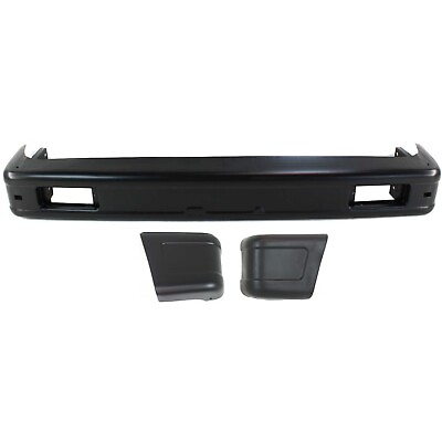 #ad Front Bumper Kit For 1986 95 Suzuki Samurai Painted Black Steel With Bumper End $186.87