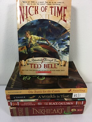 #ad Childrens Book Lot Fantasy Mystery Adventure Funke Bell L#x27;Engle Alexander plus $17.75