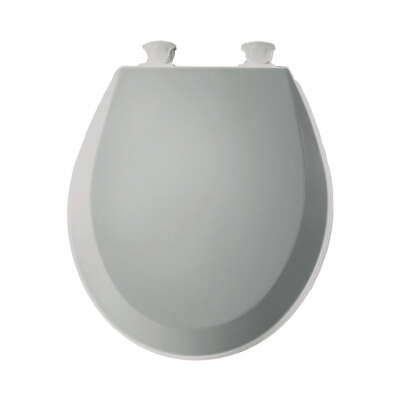 #ad Bemis 500EC062 Round Closed Front Toilet Seats with Cover Ice Grey. Toilet $18.83