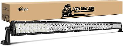 #ad Nilight 15026C A LED Light Bar  52Inch 300W  Spot Flood Combo LED Driving $56.99