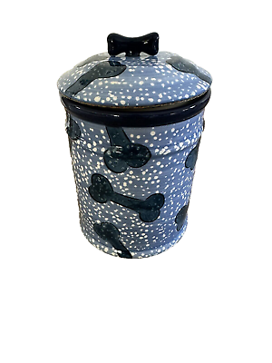 #ad ***DOG Treat Jar*** by Target Ceramic With Lid $11.77