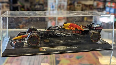 #ad Burago F1 Racing Oracle Red Bull Racing RB18 2022 Sergio Perez #11 $24.98
