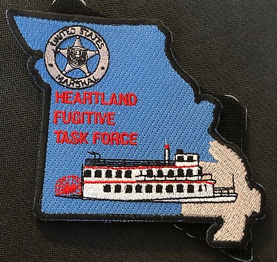 #ad US Marshals Service Heartland Fugitive TF FirstGEN V FC patch Very Rare $24.95
