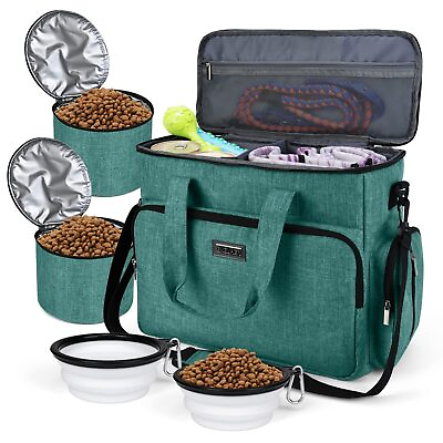 #ad Dog Travel Bag Airline Approved Pet Tote Organizer with Multi Function Pocke... $52.91