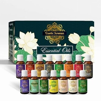 #ad Exotic Aromas Essential Oil Multi Flavor Pack of 15 $36.99