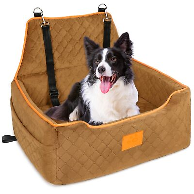 #ad XIEEAOZEE Dog Car Seat for Large Medium Dog Dog Booster Seat for Dogs Under $39.99