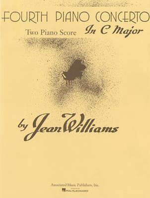 #ad Fourth Piano Concerto in C Major: Piano Duet by Williams Jean English Paperbac $17.75