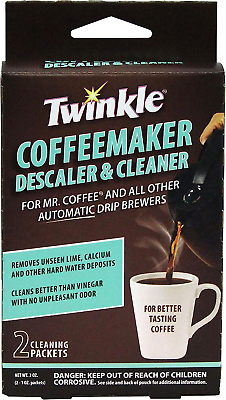 #ad Twinkle Coffeemaker Cleaner amp; Descaler Compatible with amp; All Automatic Drip U $9.49