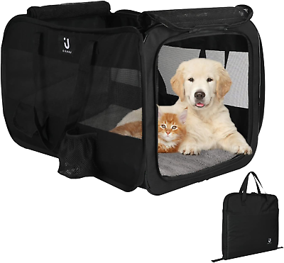 #ad Dog Soft Sided Carriers Collapsible Dog Crates for Large Dogs Portable Travel $74.60