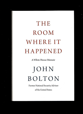 #ad THE ROOM WHERE IT HAPPENED THE WHITE HOUSE MEMOIR HISTORY BIOGRAPHY JOHN BOLTON $8.99