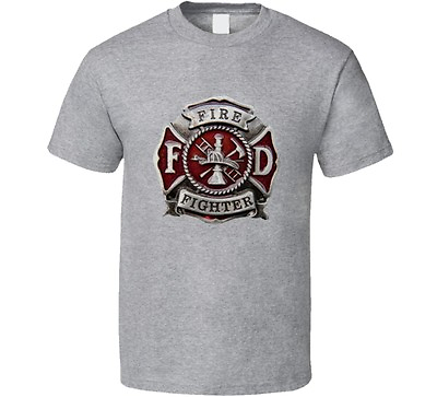 #ad Firefighter TShirt Hero Unisex Clothing Novelty Gift Fashion Glam Public T Shirt $22.97