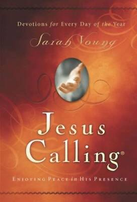 #ad Jesus Calling: Enjoying Peace in His Presence Hardcover By Sarah Young GOOD $3.73