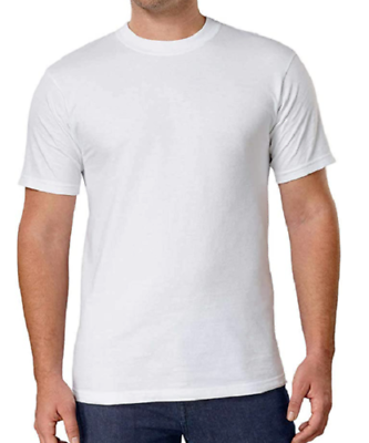 #ad NWOT 3 Pack Men#x27;s Kirkland Signature Cotton Crew Neck Undershirt T Shirt Medium $13.89