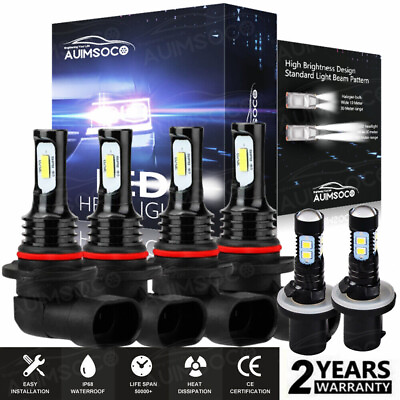 #ad For Chevrolet Monte Carlo 2000 20005 Combo LED Headlight Bulbs Hi Lo Fog Light $35.99