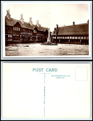 #ad RPPC PHOTO Postcard UK Coventry Bablake D26 $3.99