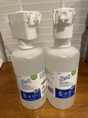 #ad 2 Scott Unscented Green Certified Foaming Skin Cleanser Under Counter Bottles $15.00