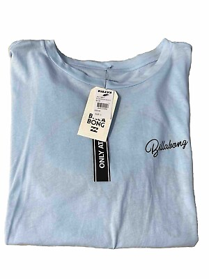 #ad Billabong Women#x27;s Graphic T Shirt Large Beach Summer Surfing $18.44