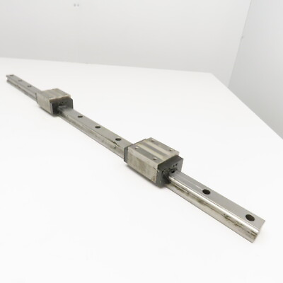 #ad THK 35mm Profile Linear Guide Rail 1000mm OAL With Bearing Blocks HSR35R $99.99