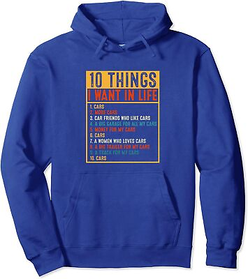 #ad Vintage Car 10 Things I Want In My Life Cars More Car Unisex Hooded Sweatshirt $35.99