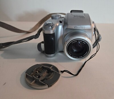 #ad FujiFilm FinePix S3000 Digital Camera Silver Tested amp; Working $21.75