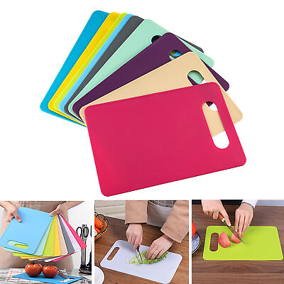 #ad Cutting Board Healthy High Temperature Resistant Candy Color Chopping Board Pp $7.47