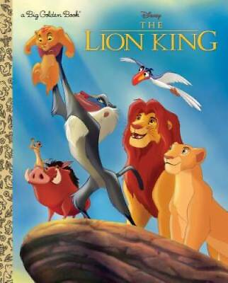 #ad The Lion King Disney The Lion King Big Golden Book Hardcover GOOD $4.39
