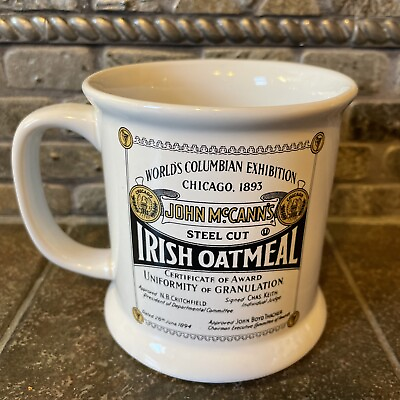 #ad McCann’s Irish Oatmeal Mug Ceramic $12.25