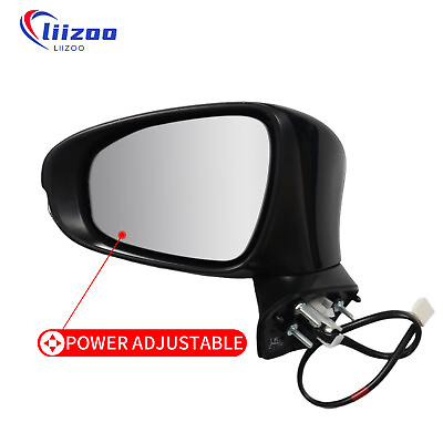 #ad #ad Left Driver Side View Mirror for Toyota Corolla 2020 Powered Non Heated Black $52.99